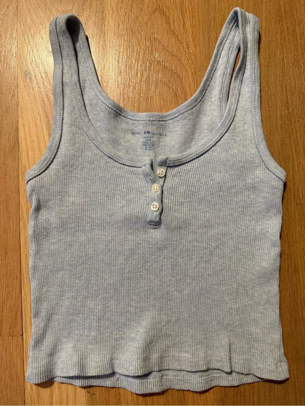 Mixed Women's Brandy Melville Tops Bundle — White, Black, Gray, Light Blue - Picture 12 of 16